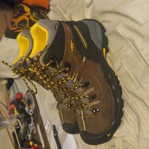 Keen Black and Brown Boots for Outdoor Adventures
